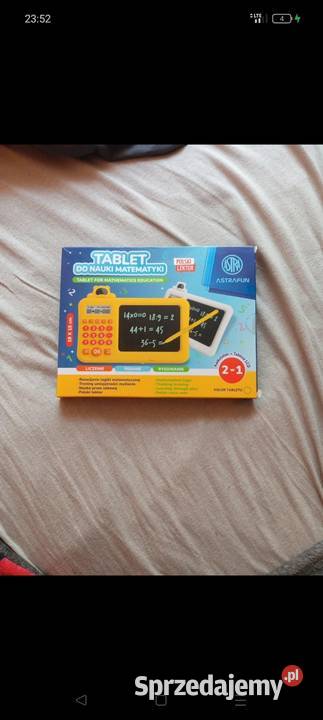 Nowy Tablet do nauki matematyki Artykuły szkolne Rozmierz