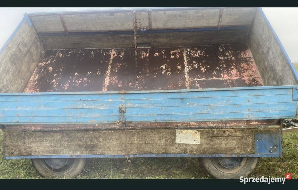 Przyczepa wywrotka zarejestrowana Ostrowice