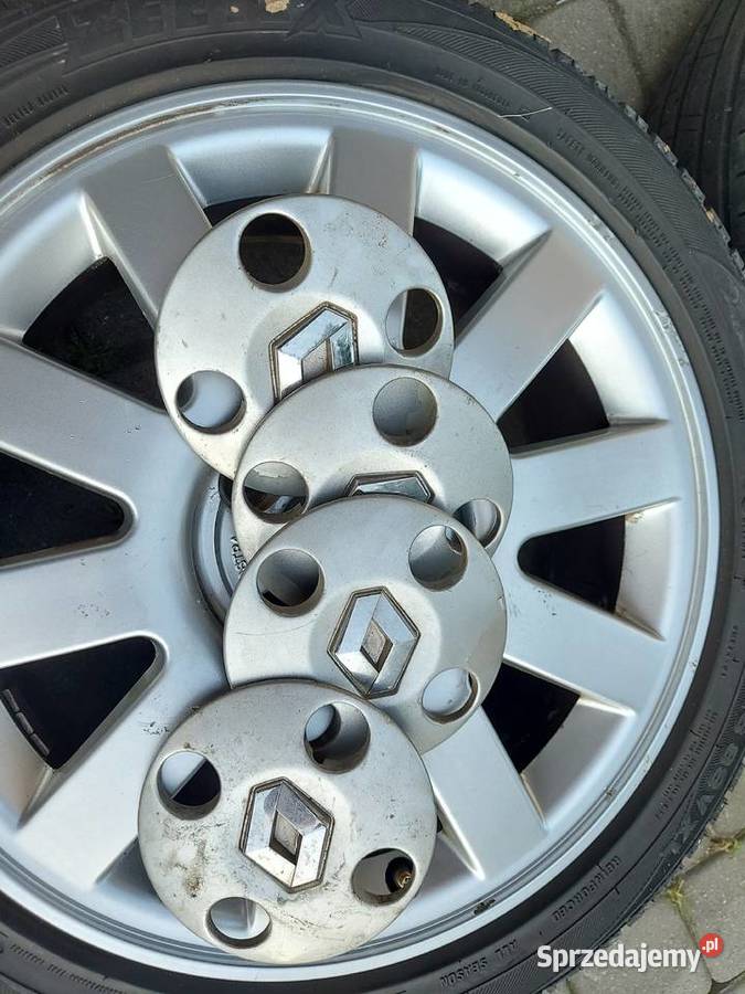 Renault felgi aluminiowe 16 4x100 koła Dzierżoniów sprzedam
