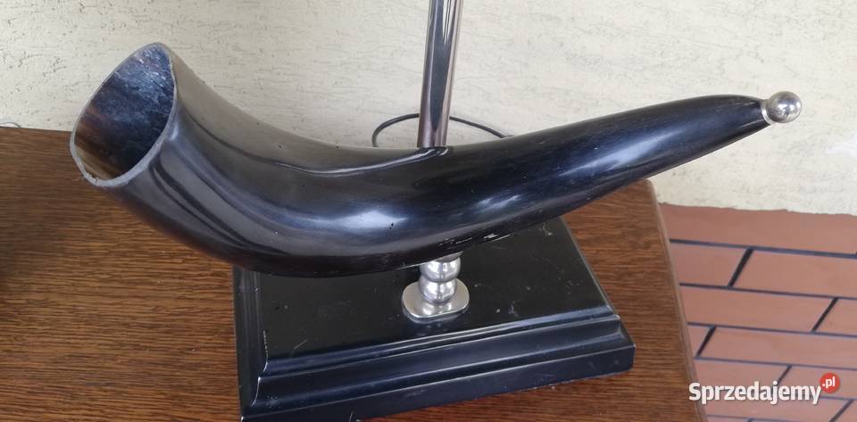 Lampka z rogiem biurowa nowoczesna stołowa nocna Garwolin sprzedam