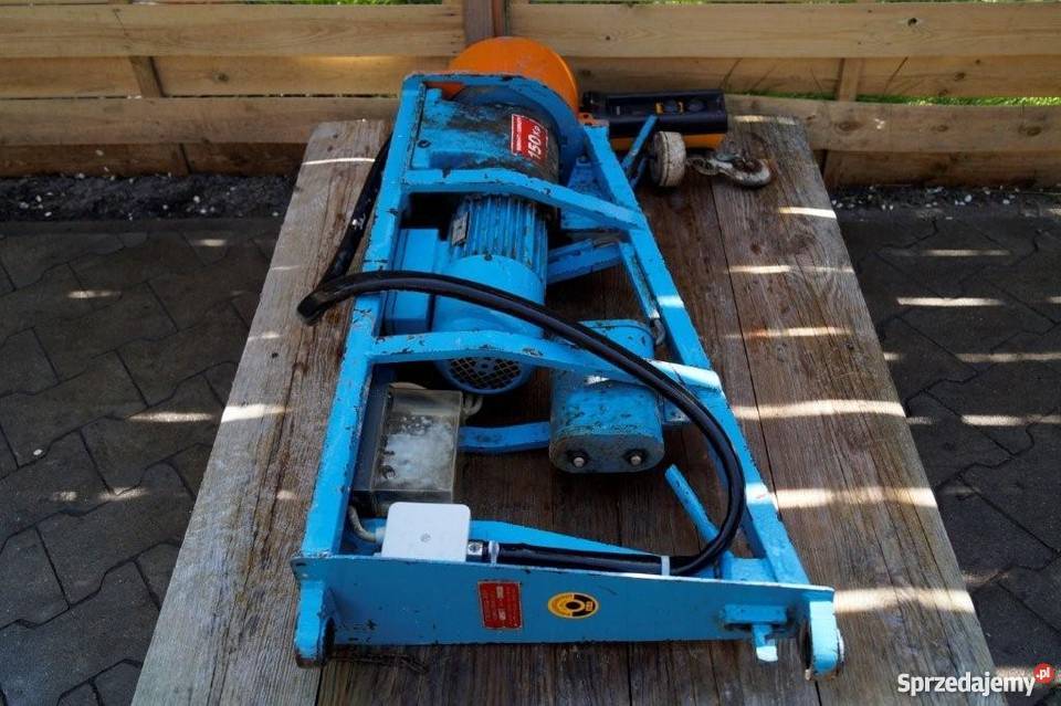 WYCIĄGARKA WCIĄGARKA Linowa Budowlana Opalenica