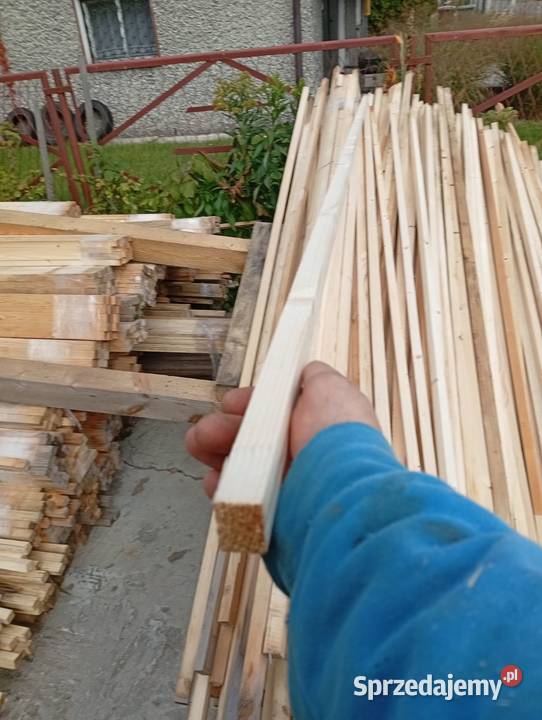 Listewki 25cmx2cmx24m w paczce 15sztuk lubelskie Dęblin sprzedam