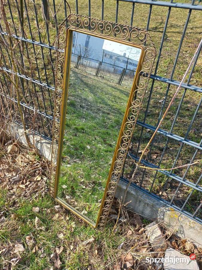 Lustro retro prl Warszawa