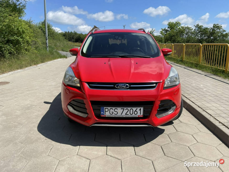 Ford Kuga Ford Kuga 20 TDCi Automat 4x4 Bogata autoalarm Gostyń