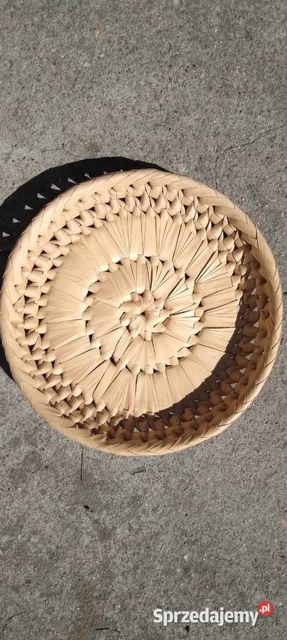 Miska z ratanu 18 PRL Koło