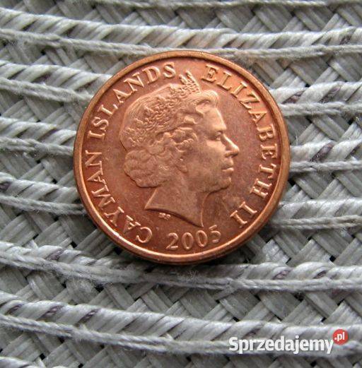 Kajmany 1 Cent 2005r Kalisz