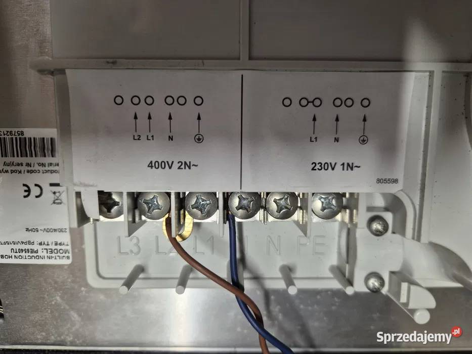 Płyta indukcyjna amica PIE6540 TU 74 kW Używana