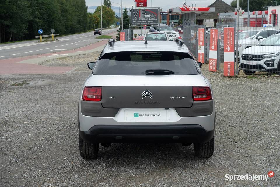 Citroen C4 Cactus 12 110 Bezwypadkowy Zero 145000km Buczkowice