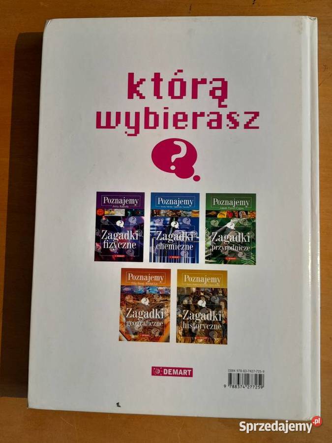 Książka Wielka księga zagadek niezmiernie Dąbrowa Górnicza