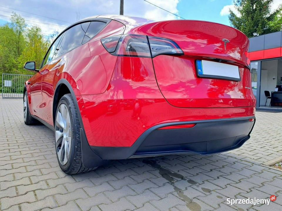 Tesla Y skórzana tapicerka łódzkie Zgierz