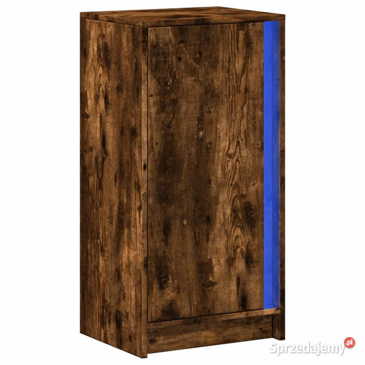 Szafka z LED przydymiony dąb 425x34x85 WM852142 Warszawa