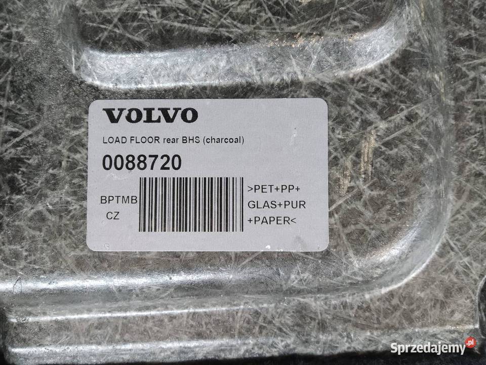 PODŁOGA BAGAŻNIKA DYWAN WYKŁADZINA 0088720 Volvo