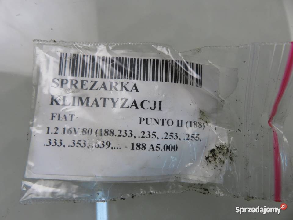 KOMPRESOR KLIMATYZACJI FIAT PUNTO II 12 SCSB06 osobowe