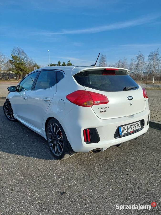 Kia Ceed Gt nieuszkodzony mazowieckie