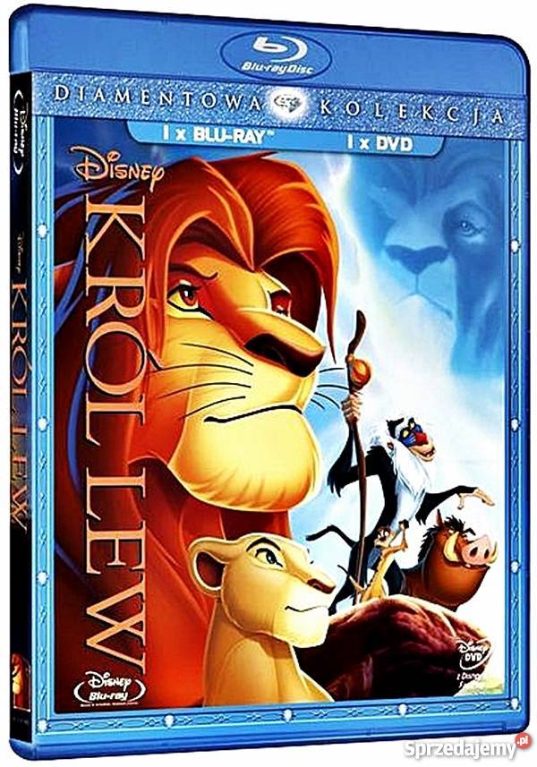 KRÓL LEW DIAMENTOWA KOLEKCJA BLURAY DVD Blue-ray