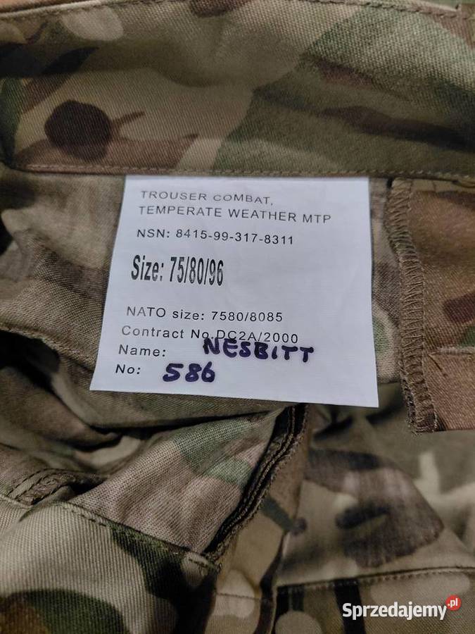 Mundur temperate MTP x small Kolekcje Wrocław