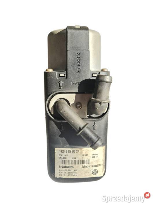 Dogrzewacz Webasto Thermo Top V VW Touran Caddy Ogrzewanie postojowe Motoryzacja Łódź