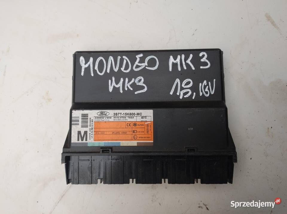 FORD MONDEO MK3 moduł komfortu 3S7T5K600MC Kielce