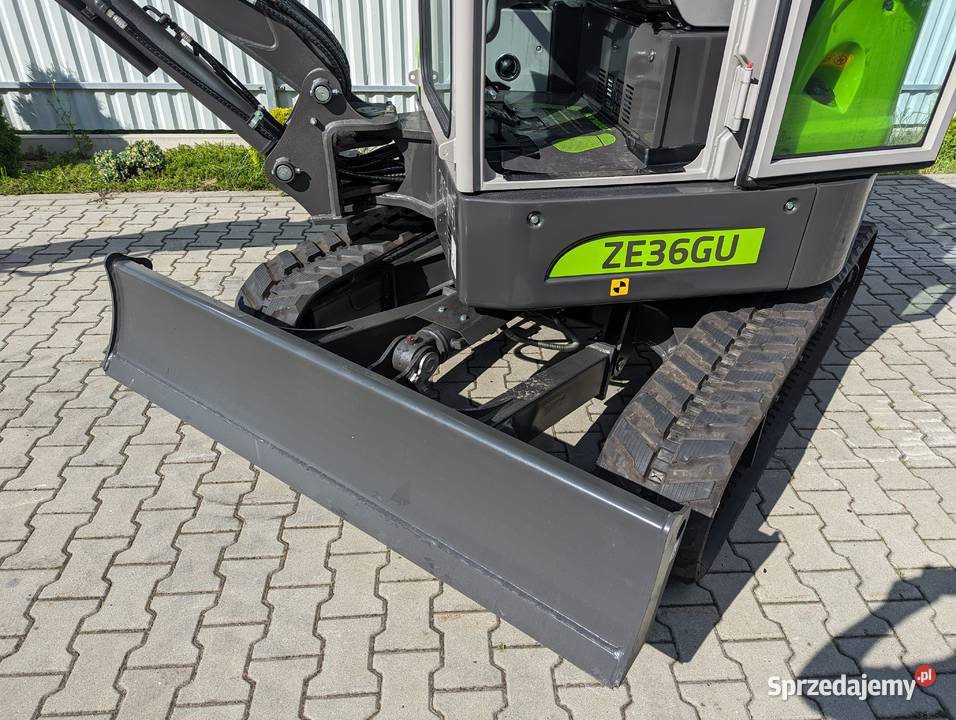 Zoomlion ZE36GU Minikoparka z KUBOTA Gwarancja Mielec