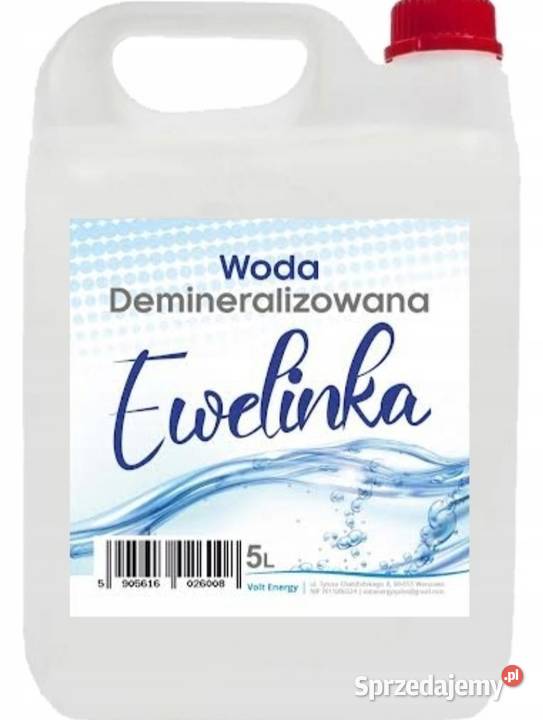 Woda demineralizowana Kanisterek 5L Pozostałe Włocławek