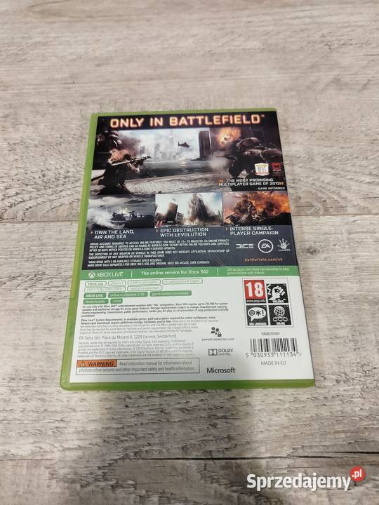 Gra Battlefield 4 Xbox 360 Szczecin