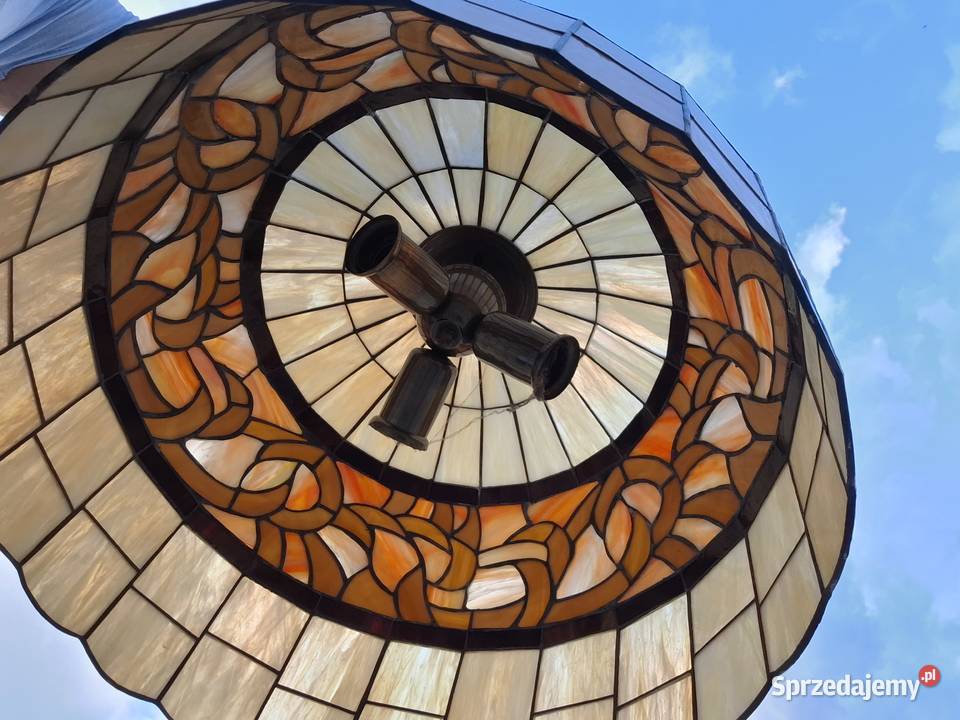 Lampa witrażowa 100 polski producent Lampy wiszące Lampy wiszące Świętochłowice sprzedam