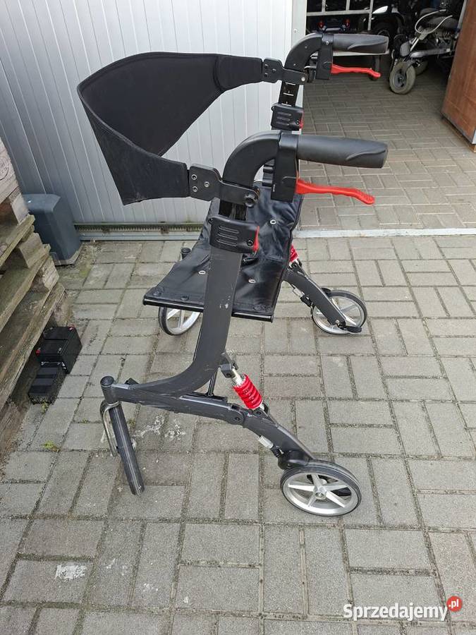 Chodzik Rollator Balkonik aluminiowy lekki Sprzęt rehabilitacyjny i ortopedyczny Syców