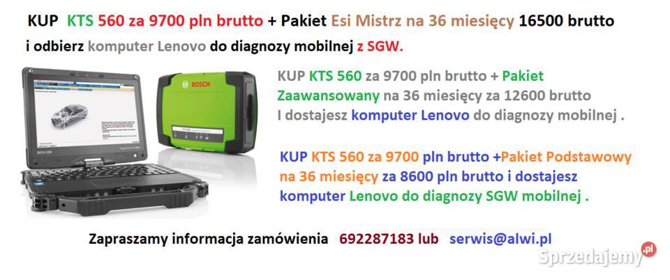 Kts 200 tester diagnostyczny BoschKUP KTSEsi z Pozostałe Bielsko-Biała