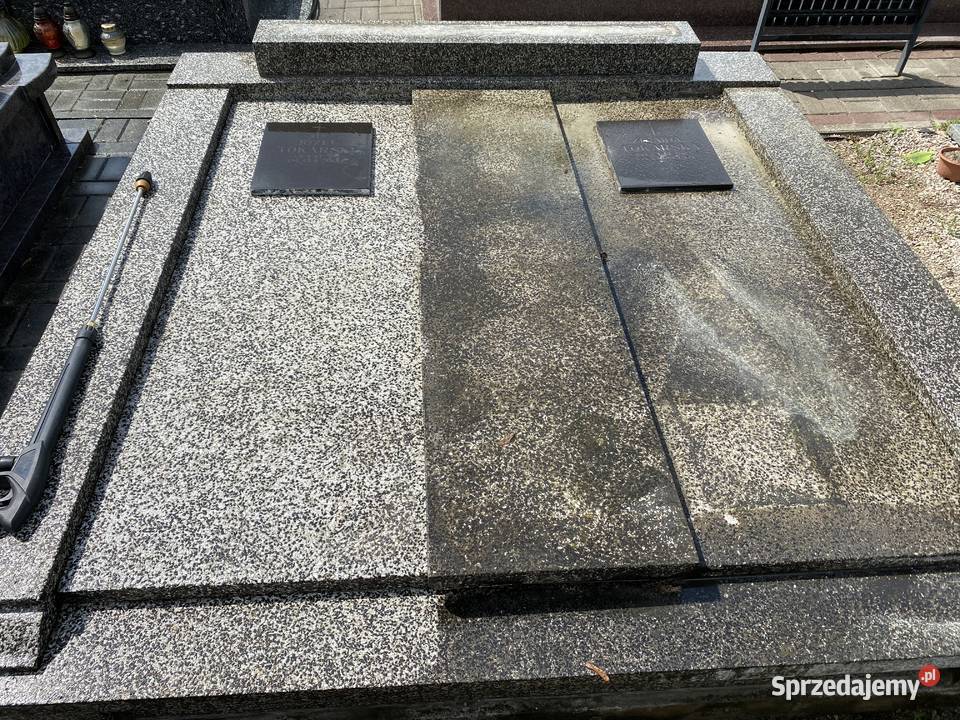 SPRZĄTANIE GROBÓW czyszczenie lastryko mycie Białystok