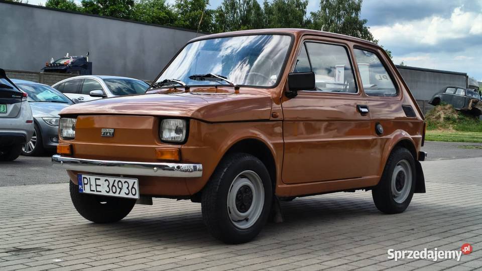 Polski Fiat 126p 1984 r 39 711 ORYGINAŁ w łódzkie Zgierz