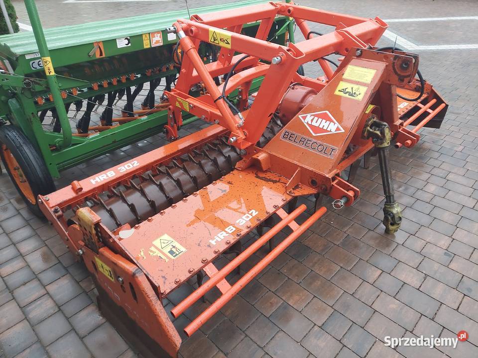 Agregat uprawowo siewny KUHN HRB 302 szer3m