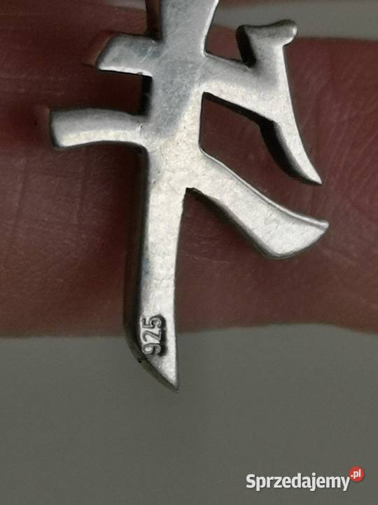 Bransoletka koral hieroglif byk srebro kujawsko-pomorskie Toruń