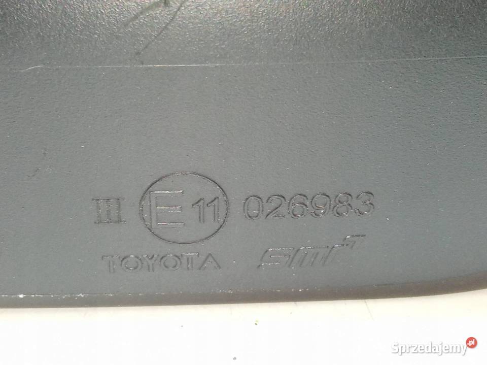 LUSTERKO LUSTERKO PRAWE 9PIN EUROPA E18 Toyota sprzedam