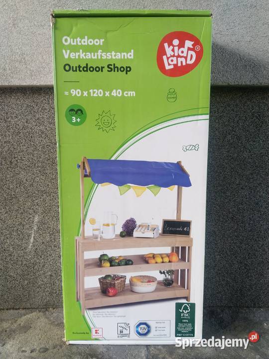 NAJTANIEJ Stragan Bazar Drewniany Do Zabawy z Zabrze