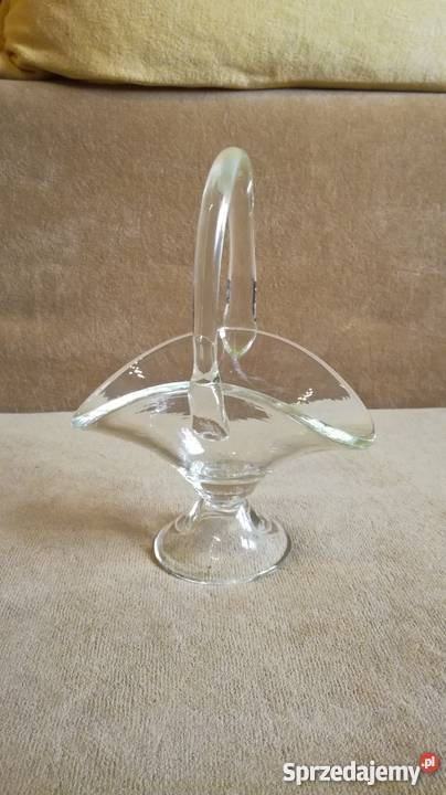 Koszyk grube szkło Nysa