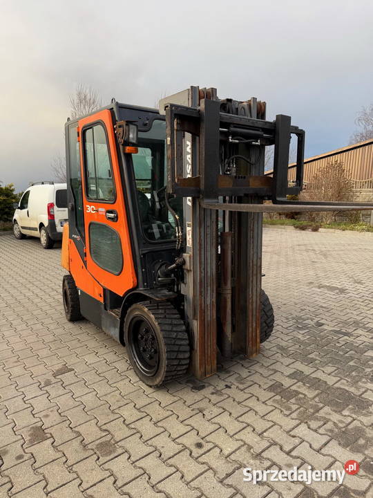 wózek widłowy DOOSAN D30S5 diesel 3000 Triplex łódzkie Działoszyn