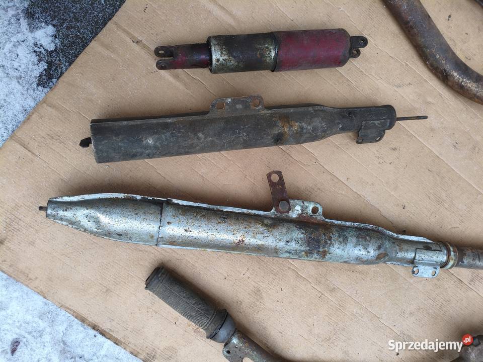 Jawa CZ 175 250 350 kolanko tłumik kierownica Kierownice motocyklowe Skarżysko-Kamienna