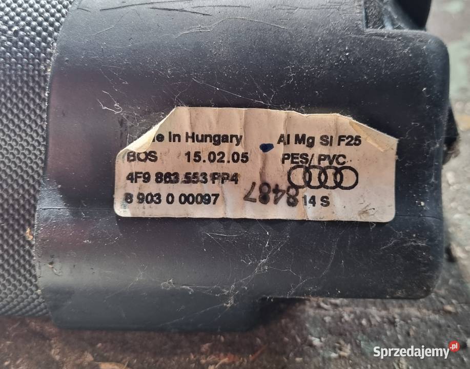 Roleta bagażnika Audi A6 C6 Avant Rolety bagażnika Sosnowiec