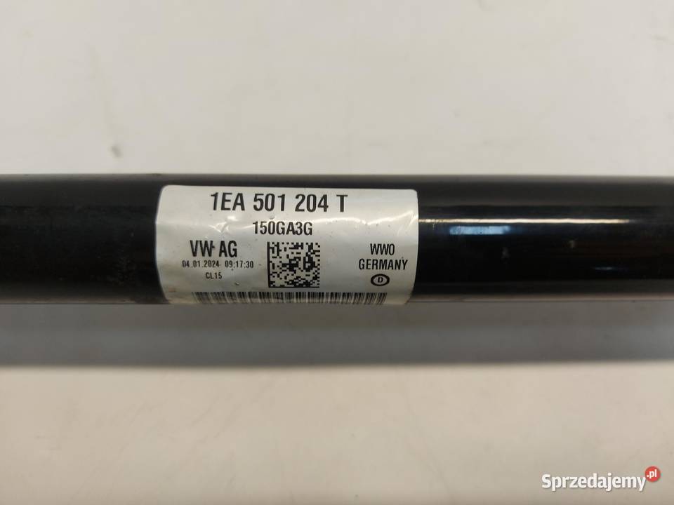 SKODA Enyaq 5LA iV85 Półoś tył prawa 1EA501204T osobowe dolnośląskie