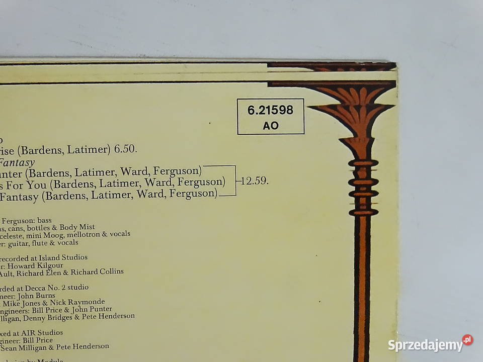 CAMEL Mirage LP Wydanie Niemieckie Nova Decca Biłgoraj sprzedam