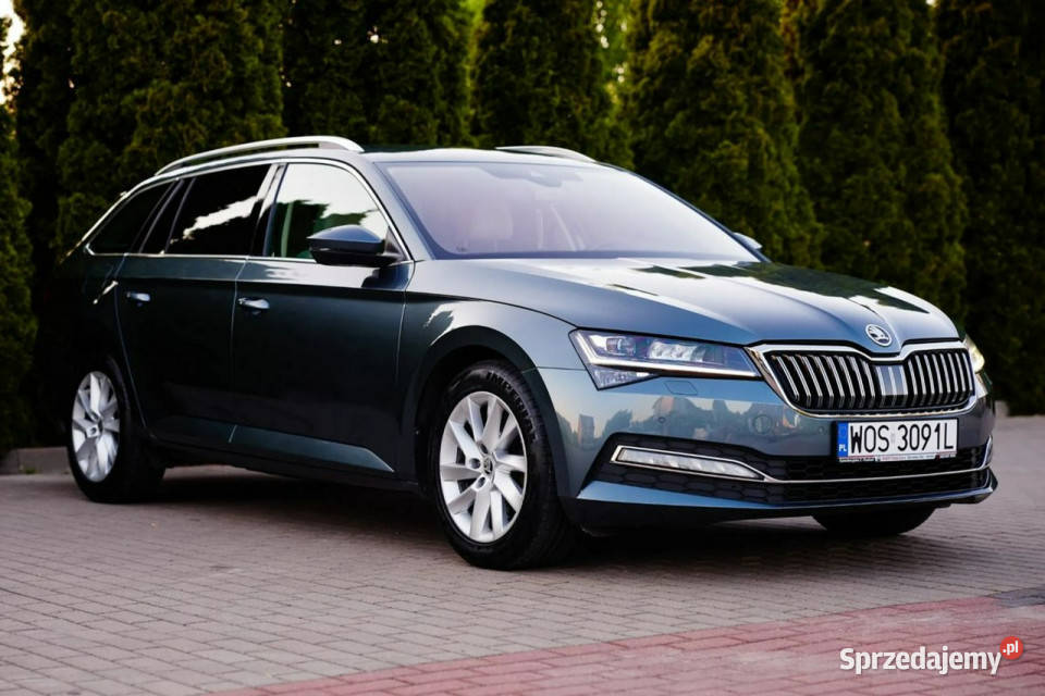 koda Superb 20 TSI190AsoSalon PolskaFV23 III ASR (kontrola trakcji) Superb Rzekuń sprzedam