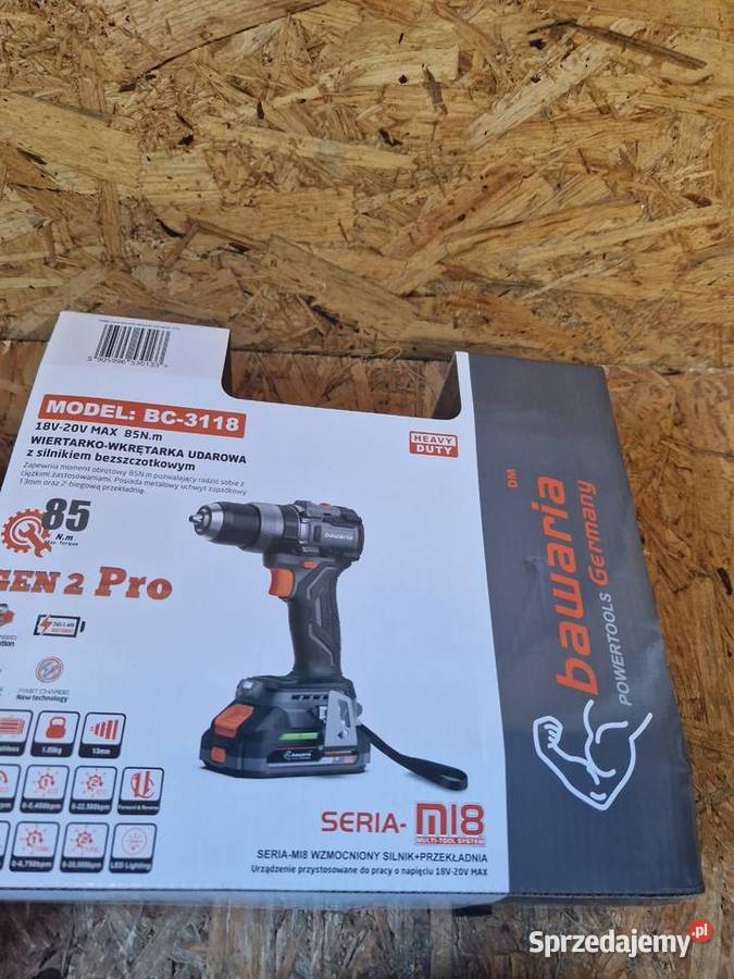 BAWARIA 3118 WIERTARKO WKRĘTARKA Z UDAREM Głogowa