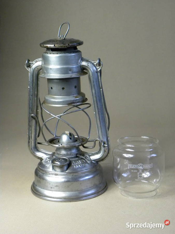 Niemiecka lampa naftowa Feuerhand 276 Baby