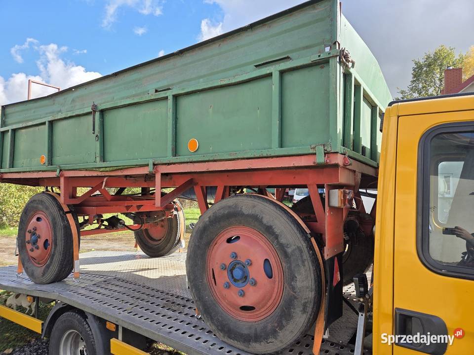 Przyczepa rolnicza Autosan D44 sztywna Złoczew sprzedam