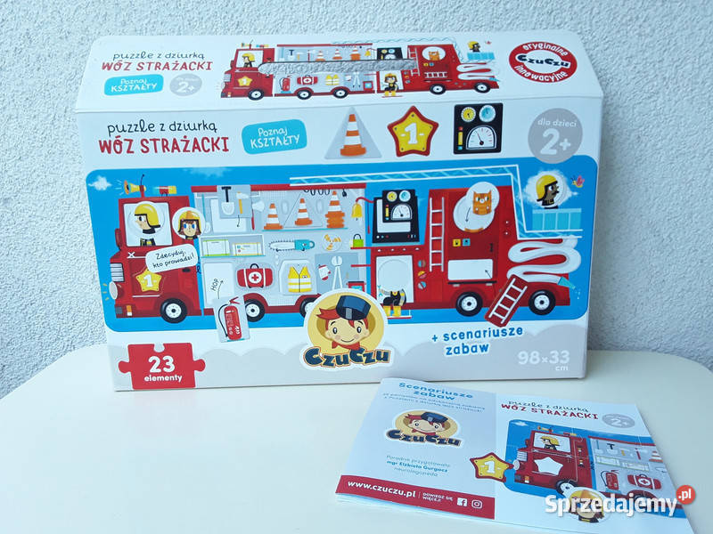 Puzzle dzieci 2 Wóz strażacki 23 elementy Warszawa