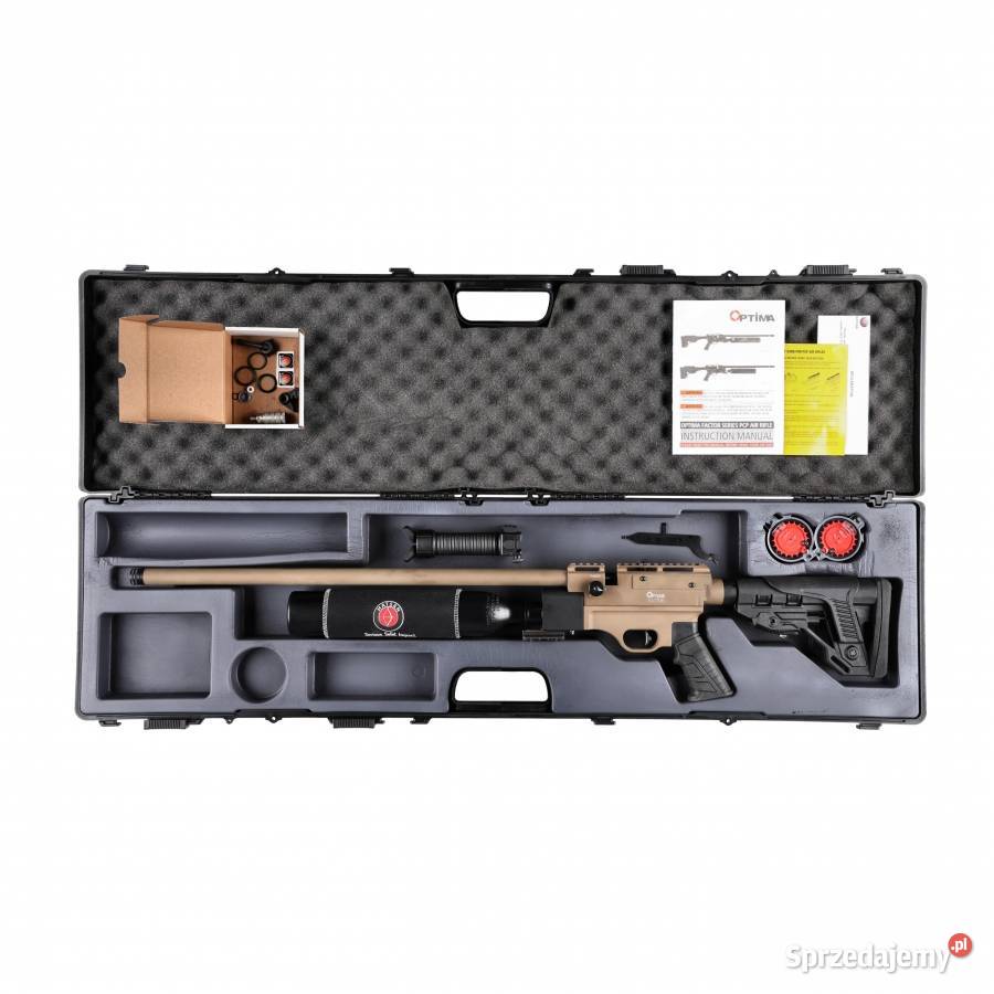 10xSRUT Wiatrówka PCP Optima by Hatsan Factor Sporty strzeleckie i myślistwo Trzcianka