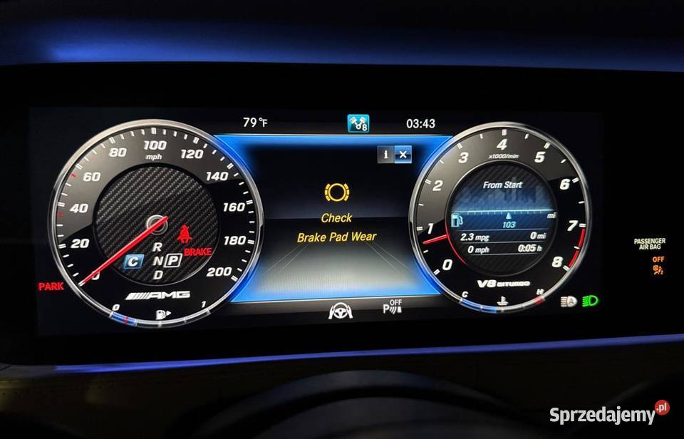 2018 MERCEDESBENZ S 63 AMG 4MATIC Rok produkcji 2018