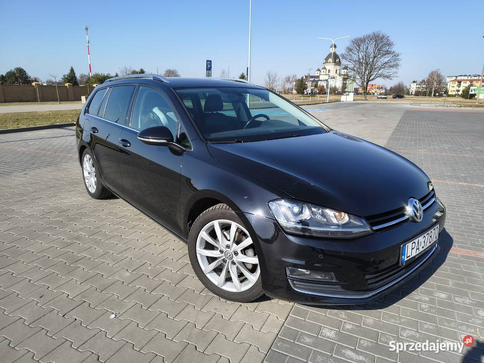 Golf VII kombi highline bixenon masaż pół skóra Rok produkcji 2016 Parczew