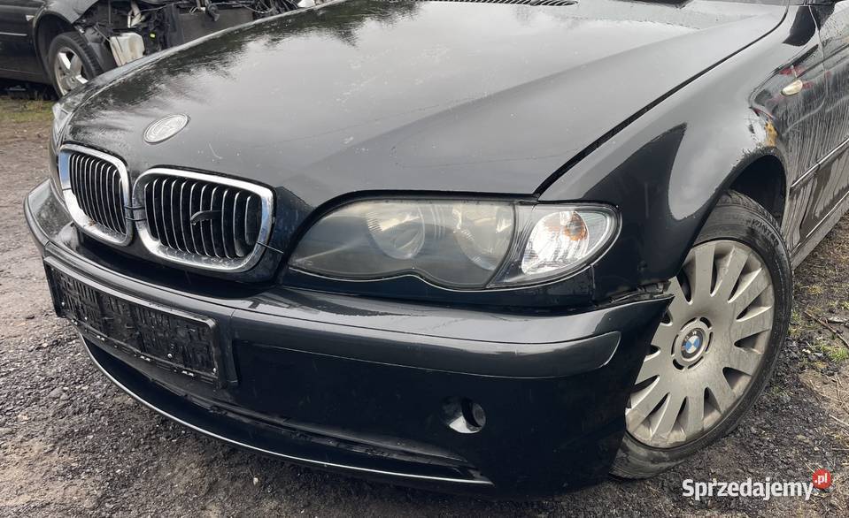 BMW E46 Lift 318d M47N 4759 BLACK SAPPHIRE METAL Piotrków Trybunalski