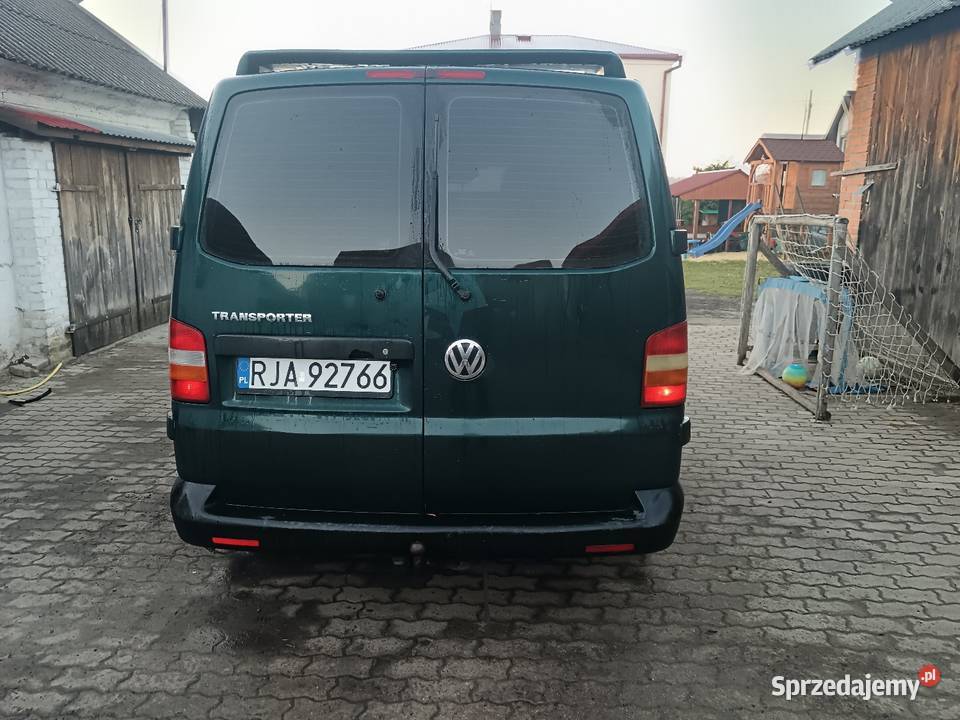 Volkswagen transporter T5 caravelle 25tdi zielony lubelskie Zamość